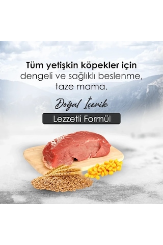 Gofrette Biftekli Yetişkin Köpek Maması 15 KG
