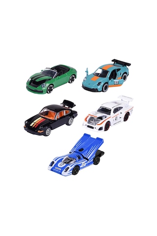 Majorette Porsche 5'li Araba Seti Versıon 2 Çok Renkli
