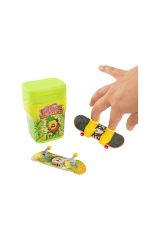 Htp10 Eco Lounge Skate İkili Parmak Kaykay Kutusu Aromalı Sakız Kutusu Temalı 1 Adet Stokta Olan Gönderilir Sarı