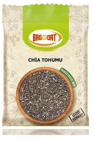 Bağdat Baharat Chia Tohumu 500 Gr. Yüksek Lifli, Doğal Ve Katkısız