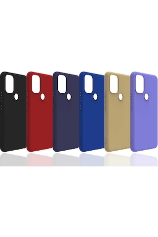 Kilifone - General Mobile Gm 21 Pro Uyumlu - Kılıf Mat Soft Esnek Biye Silikon - Siyah
