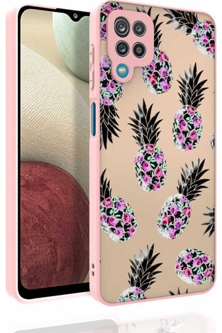Apple Uyumlu iPhone 12 Kılıf Desenli Kamera Korumalı Parlak Zore Nora Kapak NO1