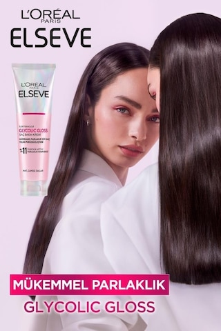 Elseve Glycolic Gloss Mükemmel Parlaklık Saç Kremi 150 ML