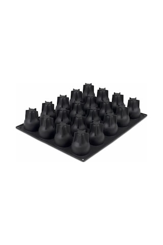Pavoni Px4329s 3d Pavoflex Silicone Mould Tuttı Fruttı 400 X 300 Mm - 20 İndents Pear Ø 53 X H 70 Mm - Vol.90 Ml + Pack Kahverengi