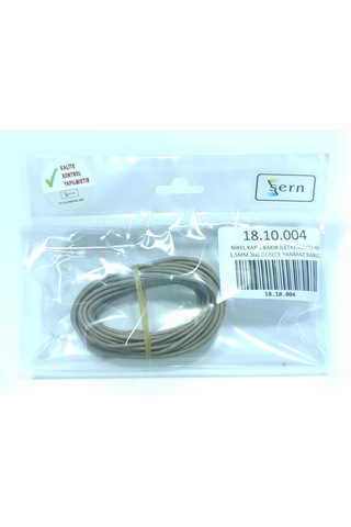 1,5mm² Cu-nı Yüksek Isıya Dayanıklı Kablo Nikel Kaplı Bakır İletken 300 C Avrupa Menşeli