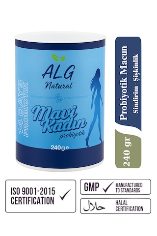 Alg Natural Mavi Kadın Prebiyotik Form Macunu 240 Gr