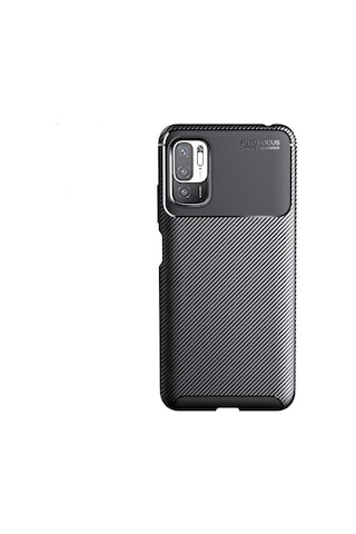 Xiaomi Poco M3 Pro Kılıf Zore Negro Silikon Kapak-Kahverengi