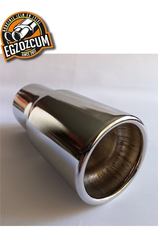 51 Mm . Rüzgar Sesli Egzoz Ucu Nikelaj Eksoz Başlığı