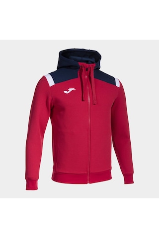 Joma Toledo Zıp-up Kapşonlu Ceket - Kırmızı / Lacivert Kırmızı