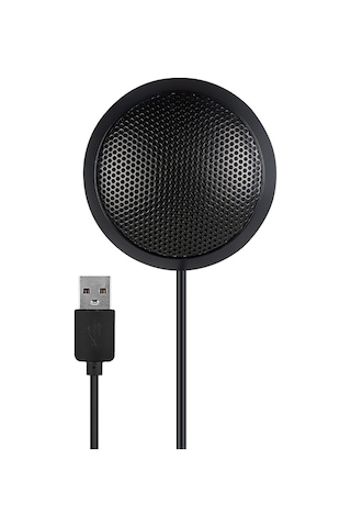 Maiyame Usb Konferans Mikrofonu - 360 Çok Yönlü, Taşınabilir Metal Mini Mikrofon Windows/mac Uyumlu