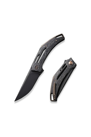 We Knife Speedliner Shredded Cf Black Kamp Çakı Siyah