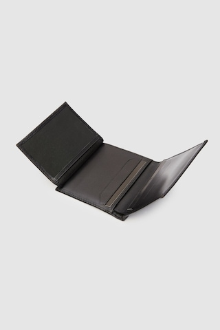 Ds Damat Siyah Düz Kutulu Hakiki Deri Cüzdan 2H1119ST237 Siyah