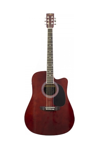 Almira F650N-Wrc Wine Red Elektro Akustik Gitar