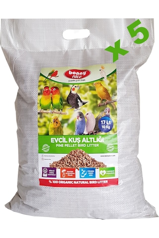 Bonny Nice Kanarya Muhabbet Papağan Kuş Kafes Altlığı 17 l x 5