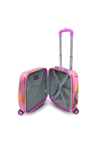 Coral High İki Kız Baskılı Kız Çocuk Pembe Çocuk Valizi - 16790 Çok Renkli