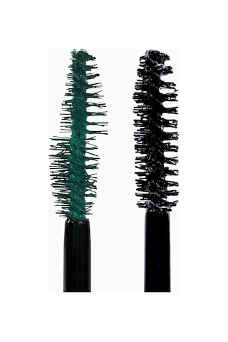 Colored Perfect Match Kit, Malachite Maskara Ve Resin Su Geçirmez Topcoat İle Lüks Göz Makyajı Yeşil