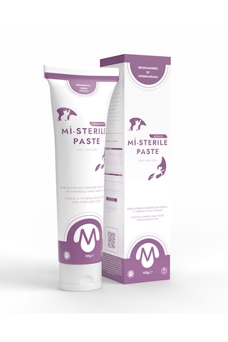 Mi-sterile Paste Kısır Kedi Malt Macunu 100 Gr