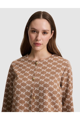 Pierre Cardin Kadın Bej Hırka Örme 50328784-vr011