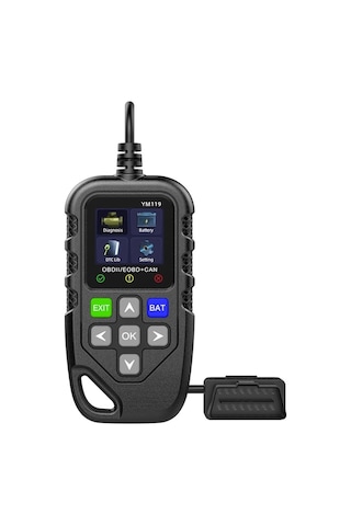 Pazly Obd Iı Tarayıcı, Araba Motor Arıza Kodu Okuyucu, Pil Kontrol Cihazı K23071