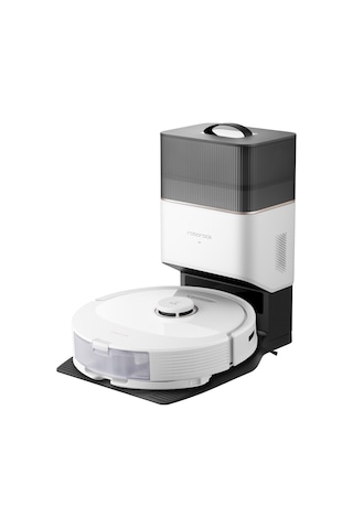 Roborock Q8 Max Plus Çöp İstasyonlu Akıllı Robot Süpürge Beyaz