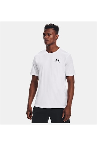 Under Armour Ua Sportstyle Lc Ss Erkek T Shirt 26053 M Beyaz
