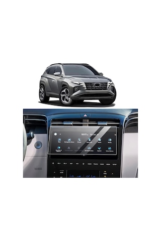 Hyundai Tucson 2022-2024 Multimedya Ekran Koruyucu- Kırılmaz Şeffaf Nano Teknoloji