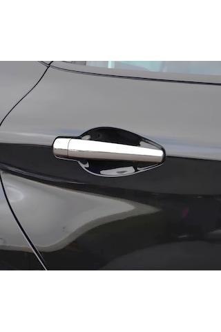 Ebal Otomotiv Peugeot 208 Krom Kapı Kolu 4 kapı 2012 Üzeri P. Çelik