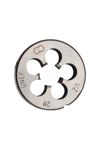 Hha Yüksek Sertlik Unf 1/2 -28 Hss Titanyum Kaplamalı Kılavuz Ve Yuvarlak Kalıp Seti Kalıp Işleme Için Sağ Yönlü Diş Aleti