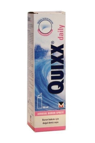Quixx Daily Aerosol Burun Spreyi 100 ml 3 Adet