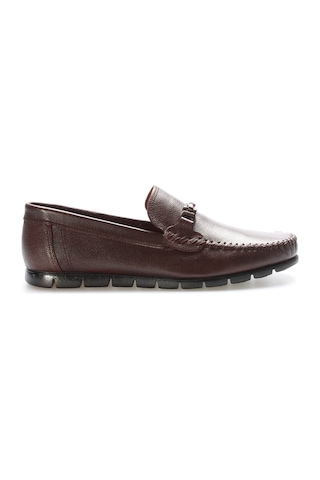 Fast Step Hakiki Deri Erkek Casual Ayakkabı 628ma06 Kahve