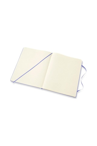 Moleskine Classic Sert Kapak Çizgili Defter 19x25 Hydrangea Blue