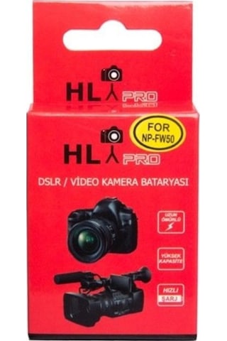 Sony A6500 A7 A7Iı A7R A7Rıı A7S A7Sıı için Hlypro Np-Fw50 Pil