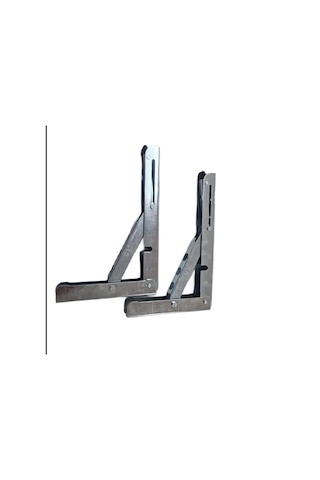 Şen Metal Mandallı Katlanabilir Masa Konsolu Çinko 30cm 1çift Krom