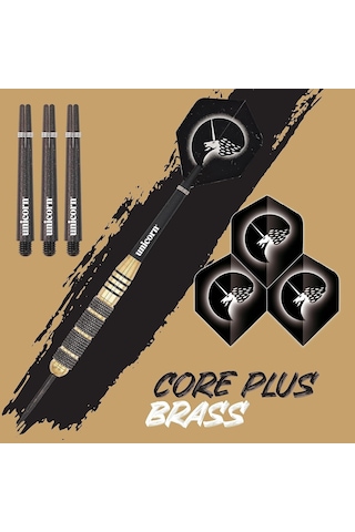 Unicorn Core Plus Brass Steel Dart 21 G