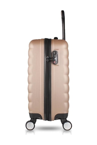 My Valice Colors Abs Küçük Kabin Boy Gold Valiz Altın