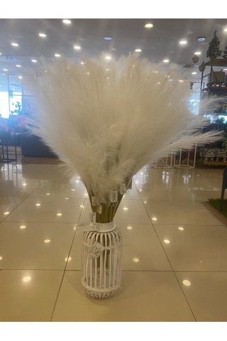 T.concept Dekoratif Yapay Çiçek 95 Cm Beyaz Renk 664