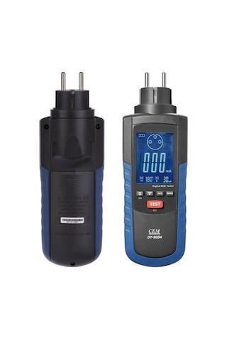 Cem Dt-9054 Kaçak Akım Rölesi Rcd Test   Cihazı