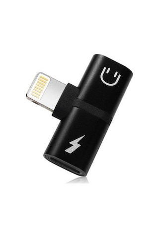 Apple Uyumlu iPhone Lightning Şarj & Kulaklık Dönüştürücü Çoklayıcı Çevirici