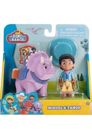 Dino Ranch 2 li Figür Paketi Miguel ve Tango DNR0003