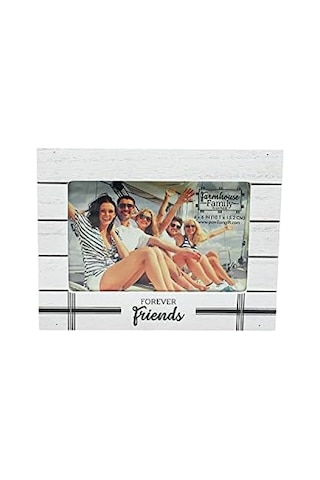 - 10,16 Cm X 15,24 Cm Fotoğraf - Forever Friends - 19,05 Cm X 15,24 Cm Mdf Kendinden Ayakta Duran Resim Çerçevesi