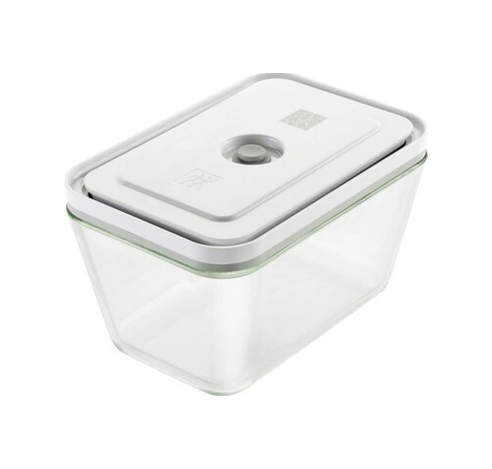 Zwilling Vakumlu Saklama Kabı, L, Borosilikat Cam, Beyaz Krem