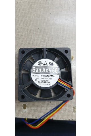 Dc Fan San Ace60 12v 0.15 A 4 Kablo 6015 12v 1pcs