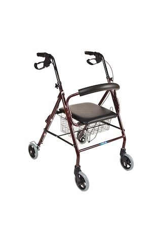 Tekerlekli Oturaklı Yürüteç Walker M045 Rollatör