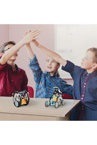 Sillbird Güneş Enerjili Robot Çocuk Oyuncağı 12'si 1 Arada Stem Inşaat Seti, 190 Parça 8 Yaş Ve Üzeri Akıllı Oyuncaklar