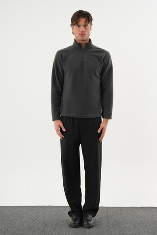 Redline Tundra Regular Fit Kışlık Polar Füme