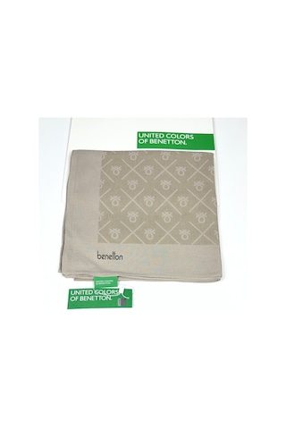 Benetton Elegante Uno Şal 1026 Bej