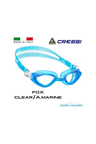 Parumarin Cressi Fox Clear / A. Marine Yüzücü Gözlüğü