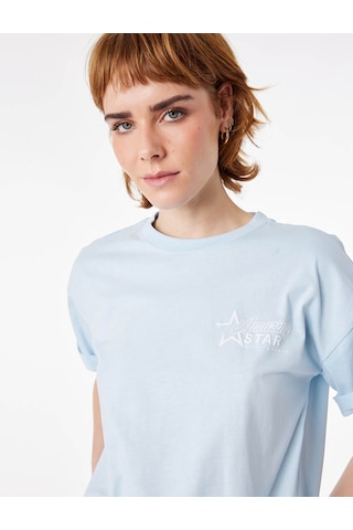 Koton 26yy59000114 Mavi Kadın T-shirt 6sal10080ık Mavi