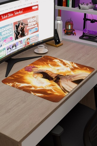 Fairy Tail Anime V1 - 48x40 Xl Gaming Kauçuk Kaymaz Taban Mouse Pad Fare Altlığı