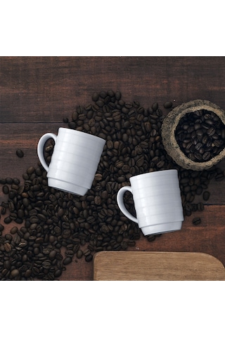 GÜRAL LIZBON 2 ADET 300 CC MUG BARDAK